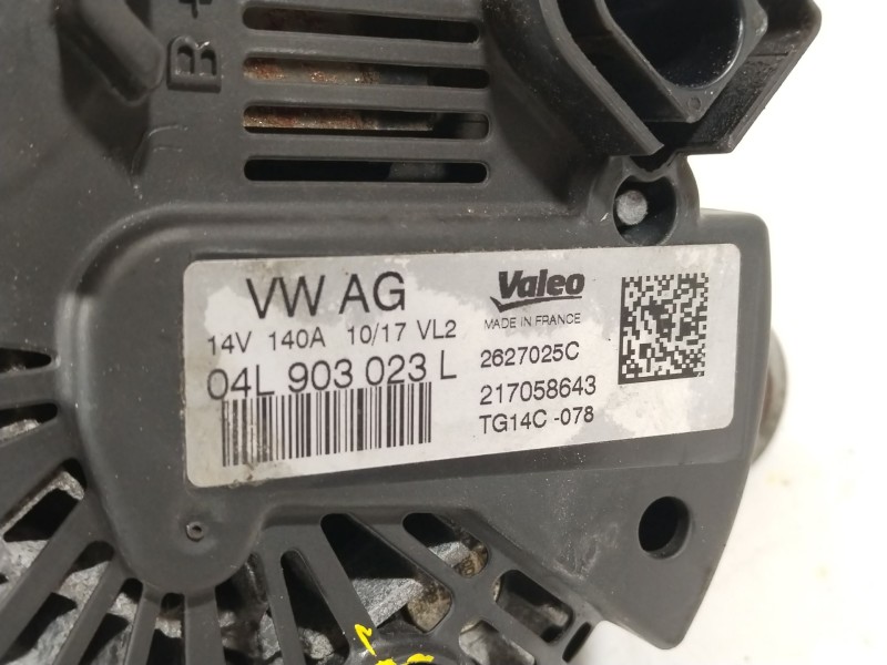 Recambio de alternador para volkswagen tiguan (ad1, ax1) 2.0 tdi referencia OEM IAM 04L903023L TG14C078 