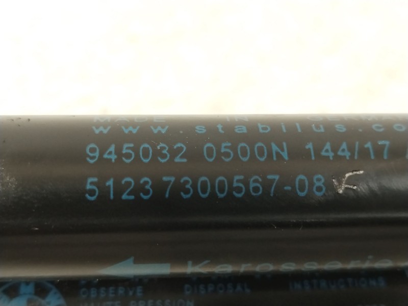 Recambio de amortiguadores capo para mini mini (f56) cooper d referencia OEM IAM 51237300567  
