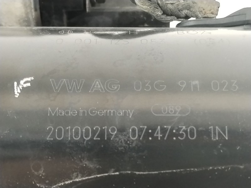 Recambio de motor arranque para seat exeo st (3r5) 2.0 tdi referencia OEM IAM 03G911023 0001125053 