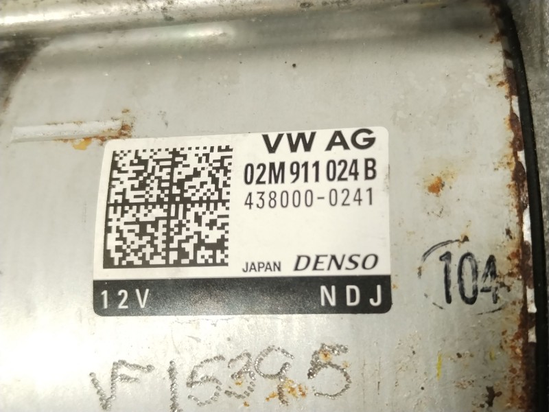 Recambio de motor arranque para volkswagen tiguan (ad1, ax1) 2.0 tdi referencia OEM IAM 02M911024B 4380000241 