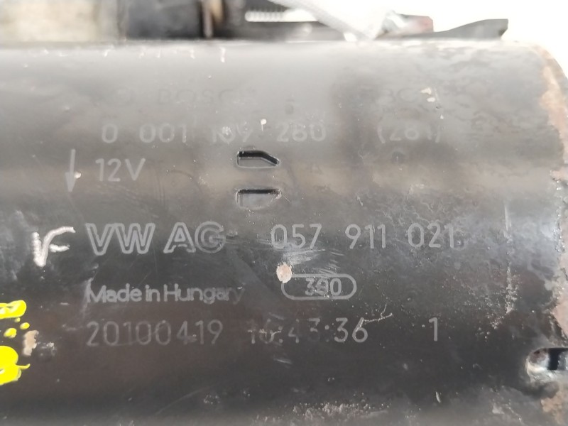 Recambio de motor arranque para audi a8 (4h) 4.2 tdi quattro referencia OEM IAM 057911021 0001109280 