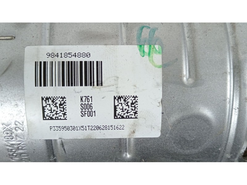 Recambio de filtro de particulas para peugeot rifter 1.5 bluehdi 100 referencia OEM IAM 9841854880  