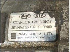 Recambio de motor arranque para kia sorento active 4wd referencia OEM IAM 361002F000   2