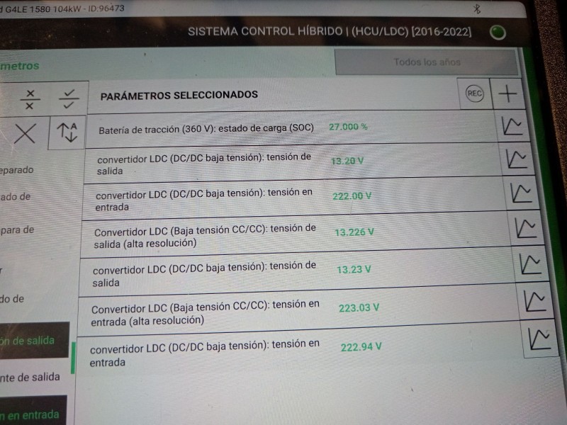 Recambio de bateria para kia niro (de) 1.6 gdi hybrid referencia OEM IAM 37501G5220  
