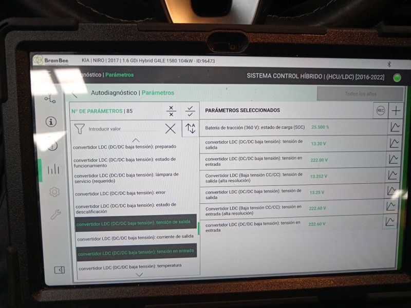 Recambio de bateria para kia niro (de) 1.6 gdi hybrid referencia OEM IAM 37501G5220  