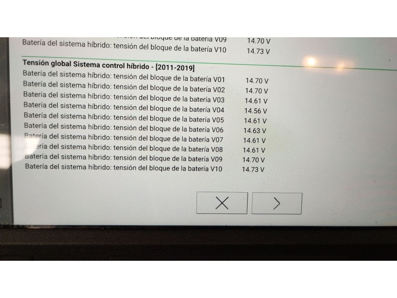 Recambio de bateria para toyota yaris (_p13_) 1.5 hybrid (nhp130_) referencia OEM IAM G928052031  