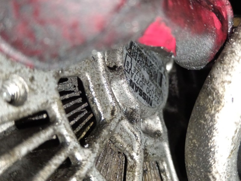 Recambio de alternador para nissan qashqai i (j10, nj10) 2.0 dci referencia OEM IAM 23100JD71A  