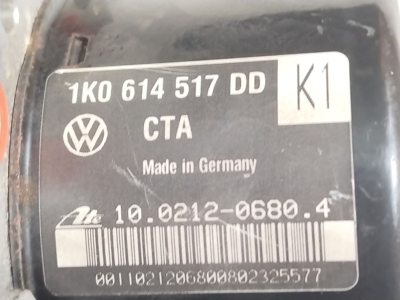 Recambio de abs para skoda octavia ii (1z3) 1.6 tdi referencia OEM IAM 1K0614517DD 10021206804 