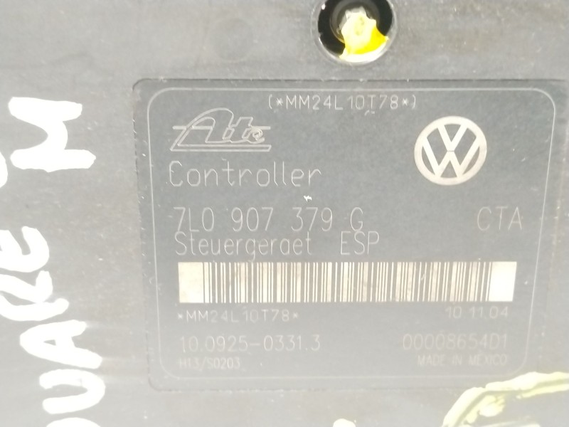 Recambio de abs para volkswagen touareg (7la) tdi r5 referencia OEM IAM 7L0614111H 7L0907379G 