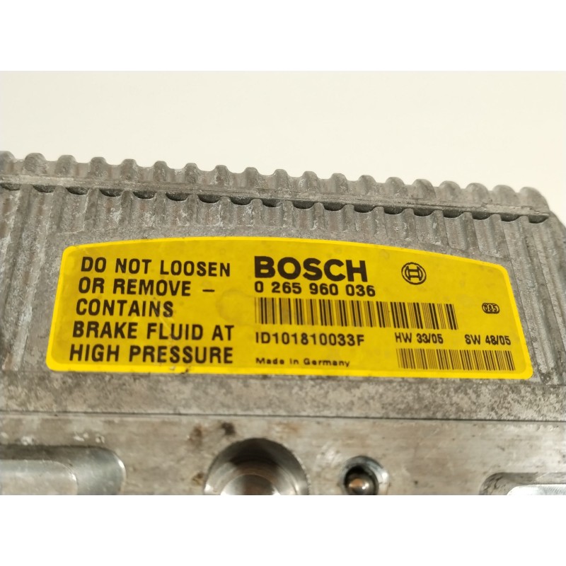 Recambio de abs para mercedes-benz clase e (w211) e 320 cdi (211.026) referencia OEM IAM A0054319612  0265250110