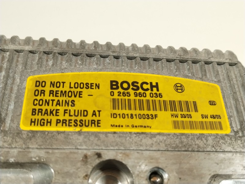 Recambio de abs para mercedes-benz clase e (w211) e 320 cdi (211.026) referencia OEM IAM A0054319612  0265250110