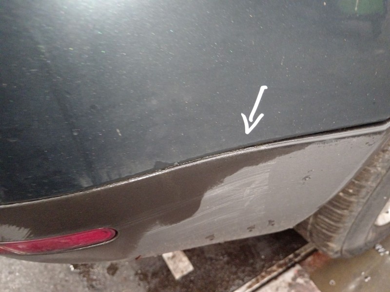 Recambio de paragolpes trasero para volkswagen touareg (7la) tdi r5 referencia OEM IAM 7l6807421  