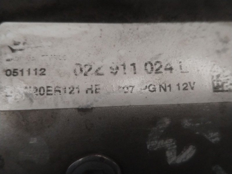 Recambio de motor arranque para audi a3 (8v1, 8vk) 1.6 tdi referencia OEM IAM 02Z911024L  