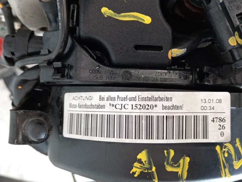 Recambio de motor completo para audi a4 b8 (8k2) 2.0 tdi referencia OEM IAM CJC  
