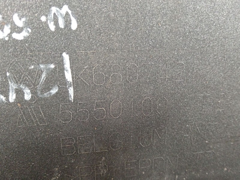 Recambio de paragolpes trasero para volkswagen golf vi (5k1) advance bluemotion referencia OEM IAM 5k6807421  