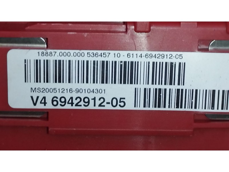 Recambio de caja reles / fusibles para bmw 3 touring (e91) 325 i referencia OEM IAM 6942912 61146942912 