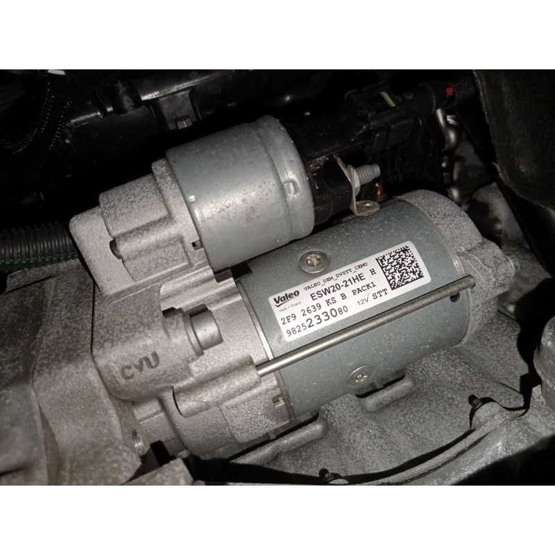 Recambio de motor arranque para peugeot 2008 i (cu_) 1.5 bluehdi 120 referencia OEM IAM 9825233080 ESW2021HE 