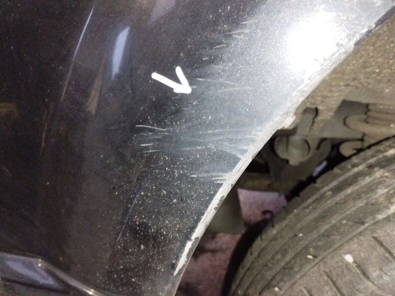 Recambio de paragolpes trasero para dodge caliber s referencia OEM IAM   