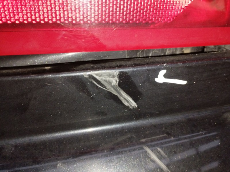 Recambio de paragolpes trasero para dodge caliber s referencia OEM IAM   