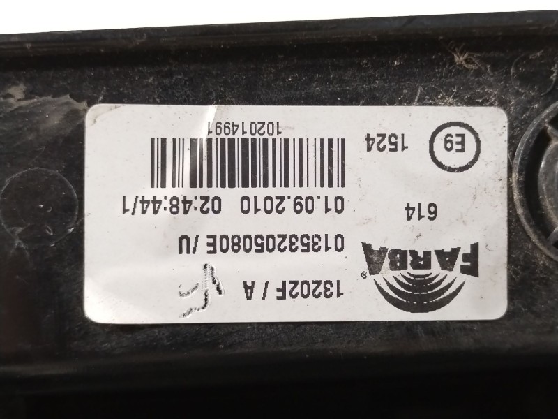 Recambio de piloto trasero derecho para peugeot bipper (aa_) 1.4 hdi referencia OEM IAM 1353205080 13202F 01353205080E