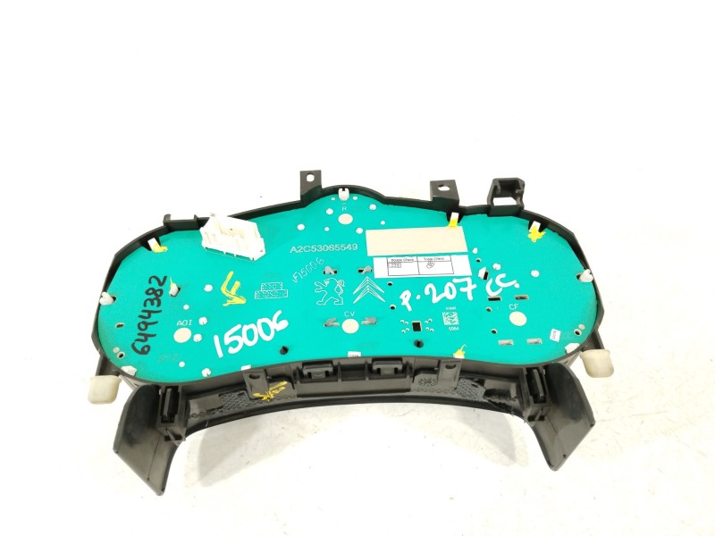 Recambio de cuadro instrumentos para peugeot 207 cc (wd_) 1.6 hdi referencia OEM IAM 9662904980 A2C53190342 A2C53065549