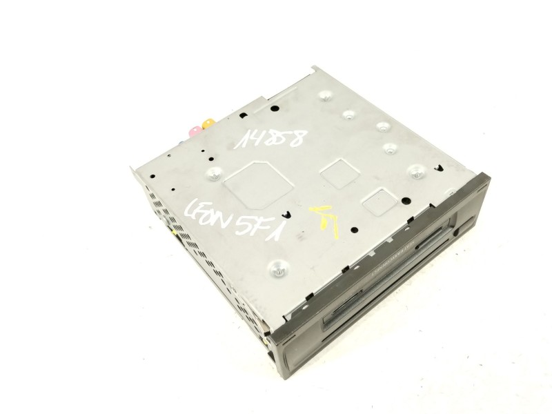 Recambio de sistema audio / radio cd para seat leon (5f1) 1.6 tdi referencia OEM IAM 5QA035846A  