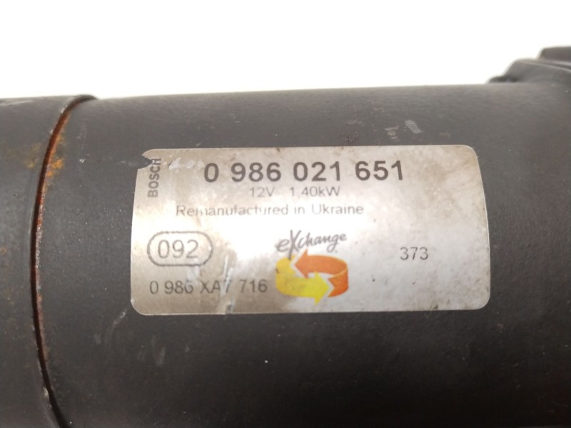 Recambio de motor arranque para peugeot 207/207+ (wa_, wc_) 1.6 hdi referencia OEM IAM 9664016980  