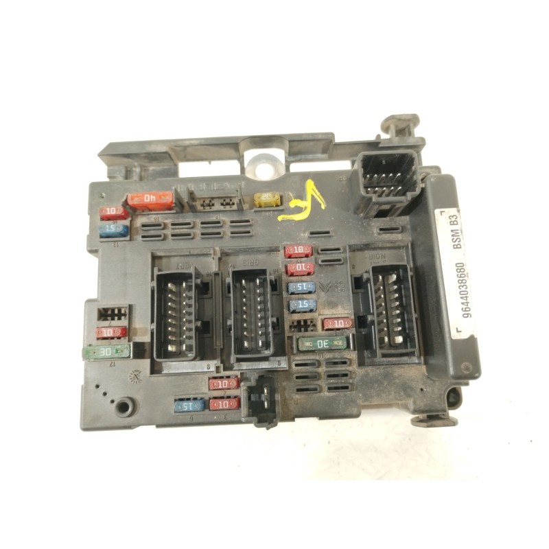 Recambio de caja reles / fusibles para peugeot 206 hatchback (2a/c) 1.9 d referencia OEM IAM 9644038680 BSMB3 