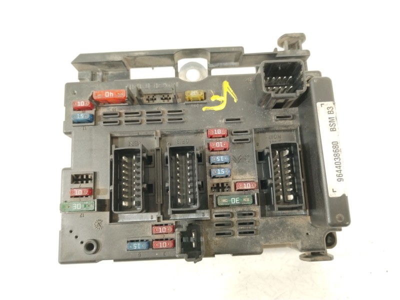 Recambio de caja reles / fusibles para peugeot 206 hatchback (2a/c) 1.9 d referencia OEM IAM 9644038680 BSMB3 