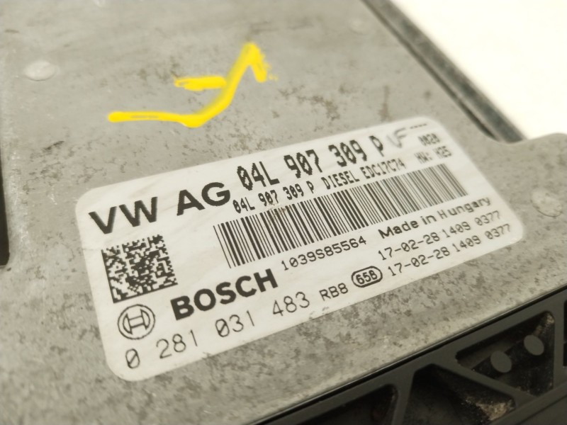 Recambio de centralita motor uce para volkswagen tiguan (ad1, ax1) 2.0 tdi referencia OEM IAM 04L907309P 0281031483 