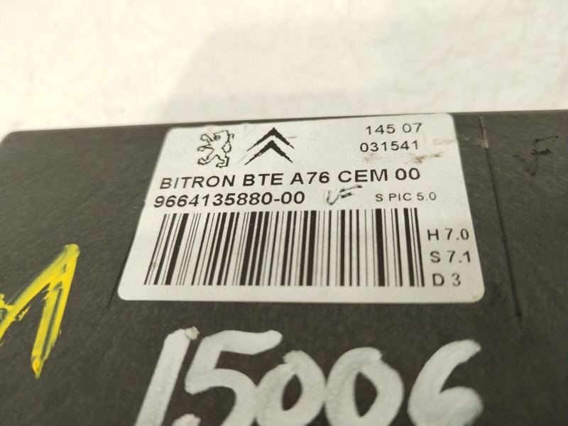 Recambio de modulo electronico para peugeot 207 cc (wd_) 1.6 hdi referencia OEM IAM 9664135880 BTEA76CEM 