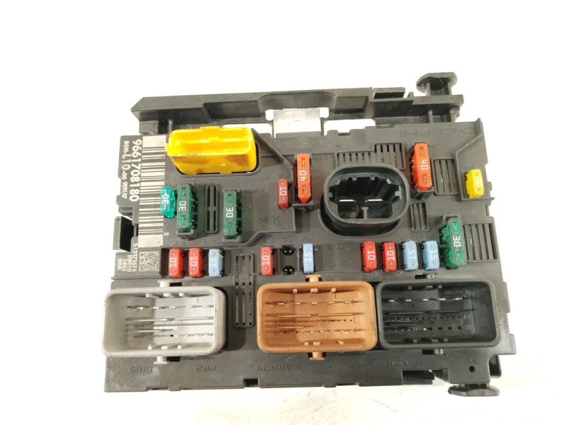 Recambio de caja reles / fusibles para peugeot 207/207+ (wa_, wc_) 1.6 hdi referencia OEM IAM 9661708180 BSML1000 