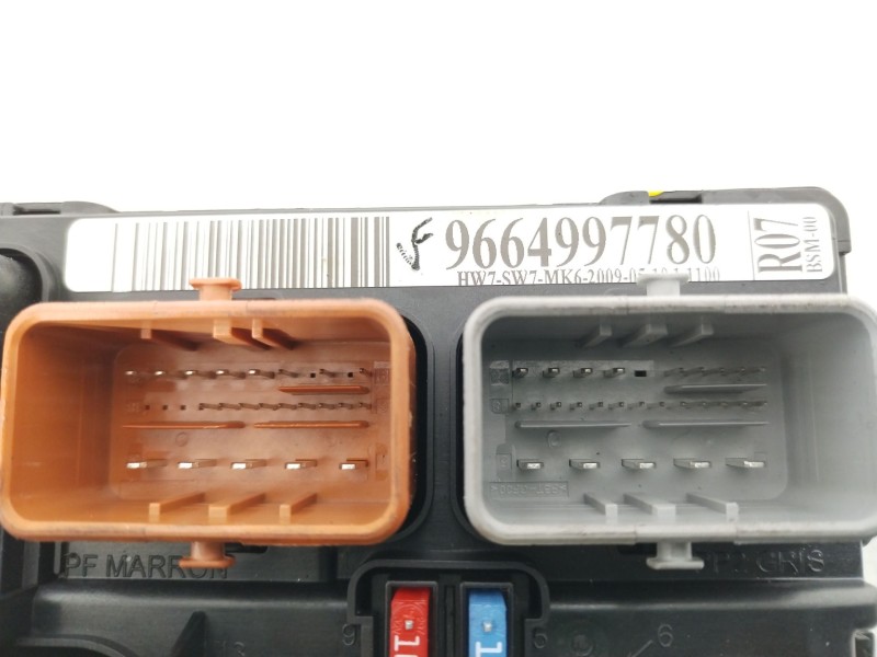Recambio de caja reles / fusibles para peugeot 207/207+ (wa_, wc_) 1.4 16v referencia OEM IAM 9664997780 BSMR0700 