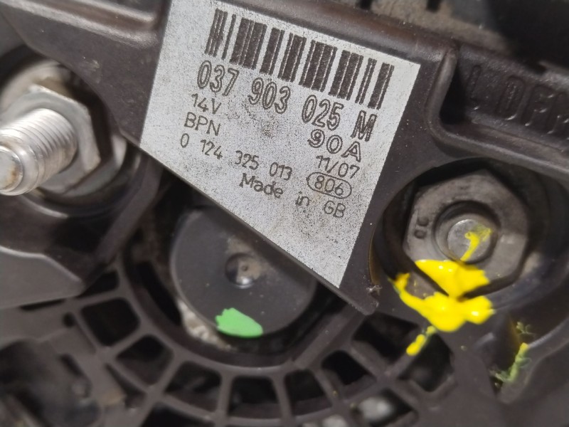 Recambio de alternador para seat ibiza iii (6l1) 1.4 16v referencia OEM IAM 037903025M  