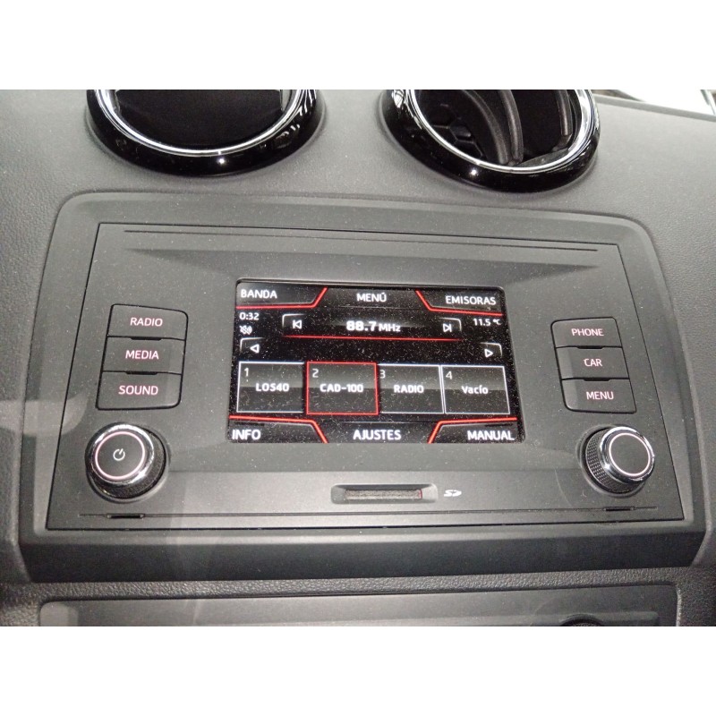 Recambio de sistema audio / radio cd para seat ibiza iv (6j5, 6p1) 1.2 tsi referencia OEM IAM 5F0035871B  