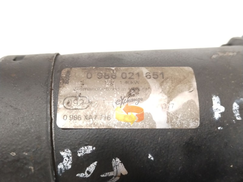 Recambio de motor arranque para peugeot 207/207+ (wa_, wc_) 1.4 hdi referencia OEM IAM 9640825280  