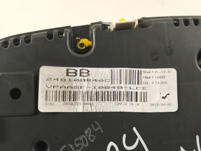 Recambio de cuadro instrumentos para nissan qashqai i (j10, nj10) 2.0 dci referencia OEM IAM 24810BR40C VPAASF10849LCE 