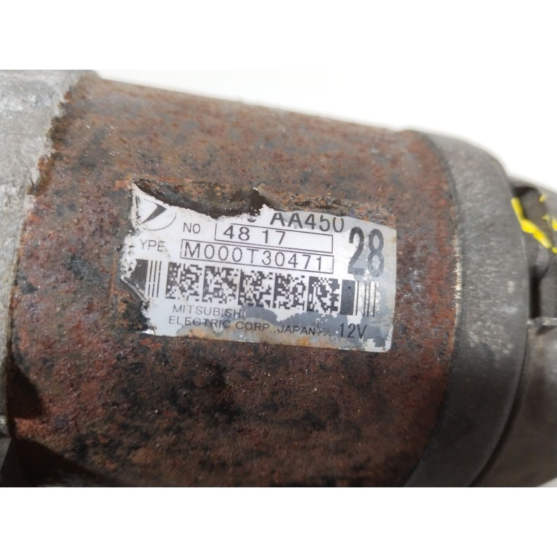 Recambio de motor arranque para subaru legacy iv (bl) 2.5 awd (bl9) referencia OEM IAM 23300AA450 M000T30471 