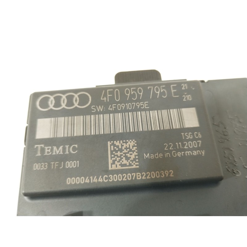 Recambio de modulo confort para audi a6 berlina (4f2) 3.0 tdi quattro (171kw) referencia OEM IAM 4F0959795E  
