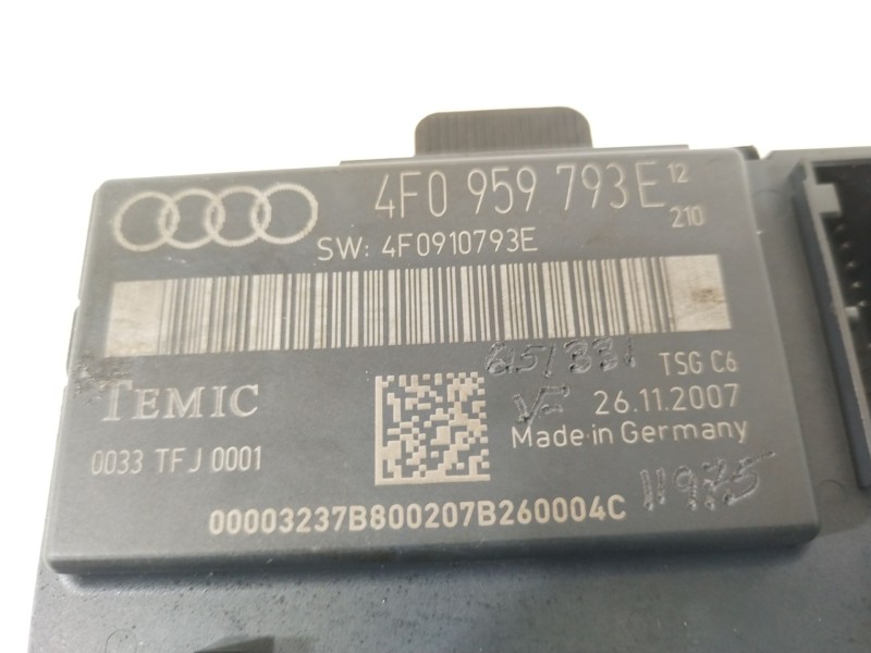 Recambio de modulo confort para audi a6 berlina (4f2) 3.0 tdi quattro (171kw) referencia OEM IAM 4F0959793E  