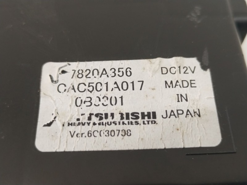 Recambio de modulo electronico para peugeot ion electric referencia OEM IAM 7820A356 CAC501A017 