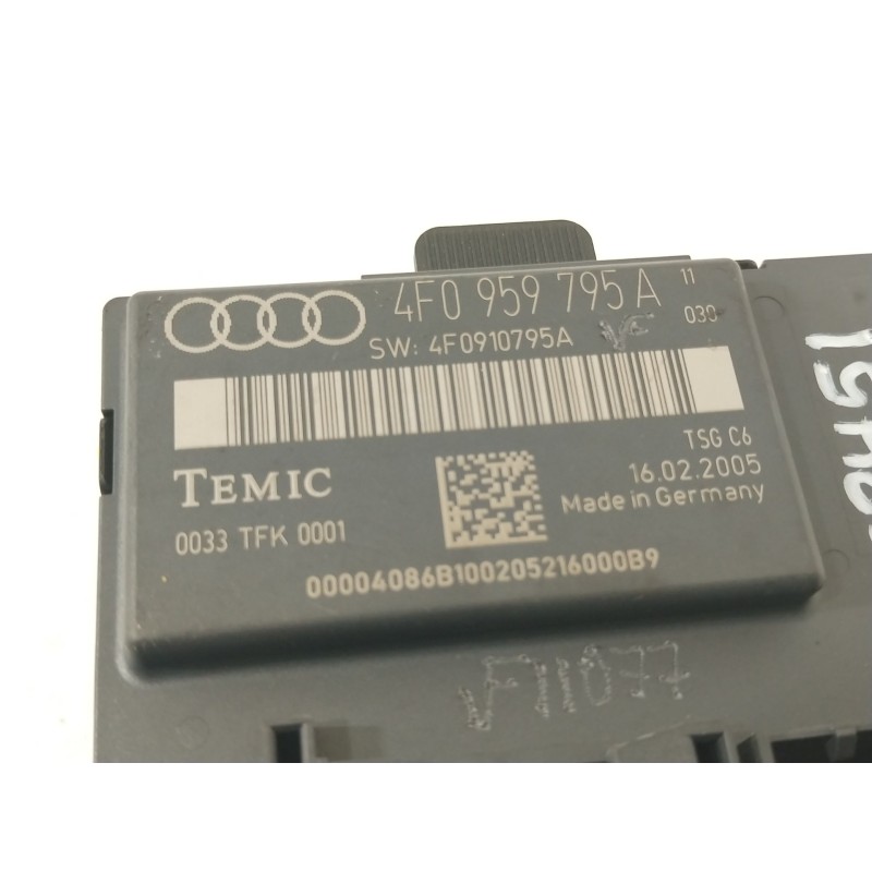 Recambio de modulo confort para audi a6 avant (4f5) 3.0 tdi quattro referencia OEM IAM 4F0959795A 4F0910795A 
