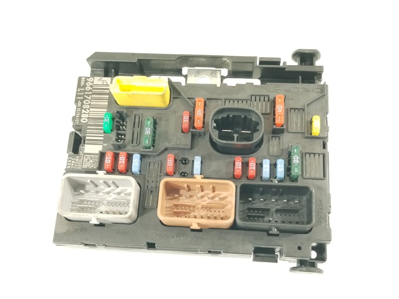 Recambio de caja reles / fusibles para peugeot 207/207+ (wa_, wc_) 1.4 hdi referencia OEM IAM 9661708280 BSML1100 