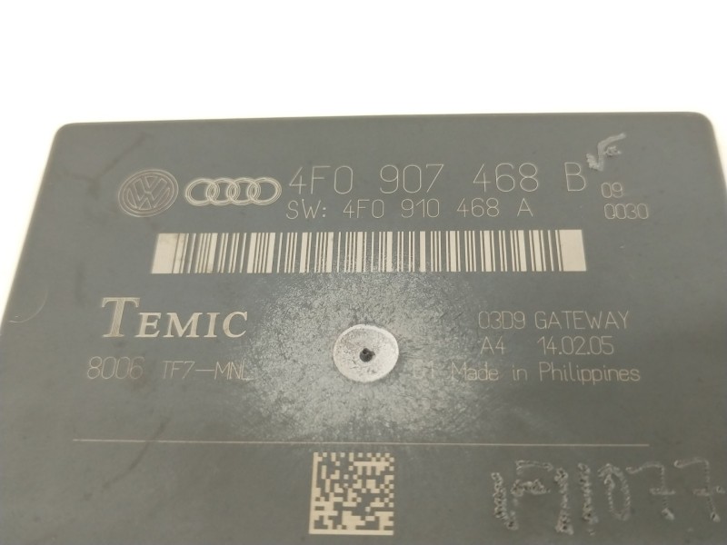 Recambio de modulo electronico para audi a6 avant (4f5) 3.0 tdi quattro referencia OEM IAM 4F0907468B 4F0910468A 