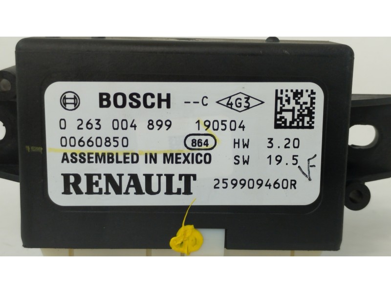 Recambio de modulo electronico para renault megane iv sport tourer referencia OEM IAM 259909460R 0263004899 