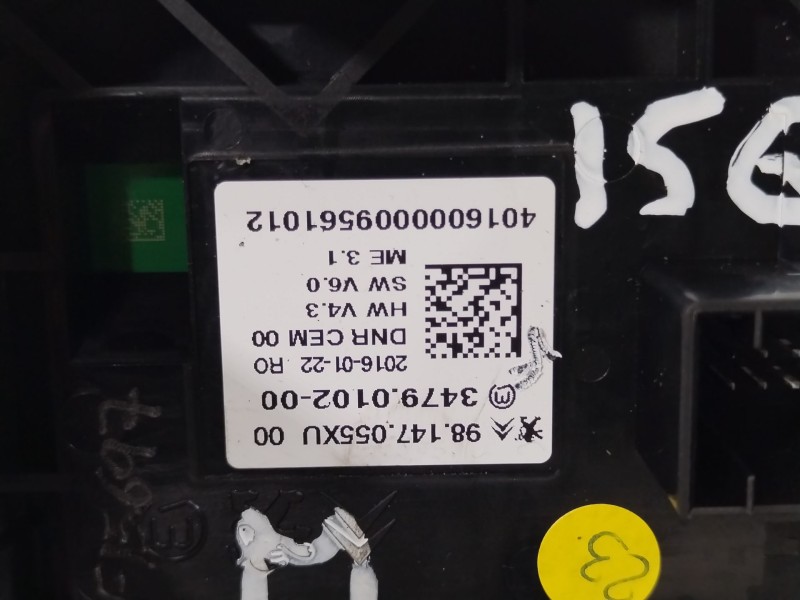 Recambio de palanca cambio para citroën c4 cactus 1.6 bluehdi 100 referencia OEM IAM 98147055XU 3479010200 
