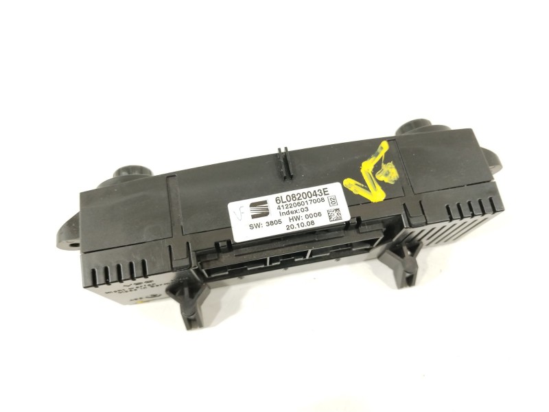 Recambio de mando climatizador para seat ibiza (6l1) rock & roll referencia OEM IAM 6L0820043E 412206017008 