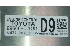 Recambio de centralita motor uce para toyota corolla hatchback (_e21_, _ea1_, _eh1_) 1.8 hybrid (zwe211) referencia OEM IAM 8966 2