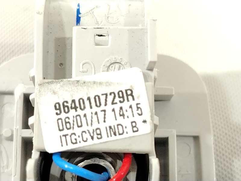 Recambio de parasol izquierdo para renault grand scénic iv (r9_) 1.5 dci 110 referencia OEM IAM 964016441R 964010729R 