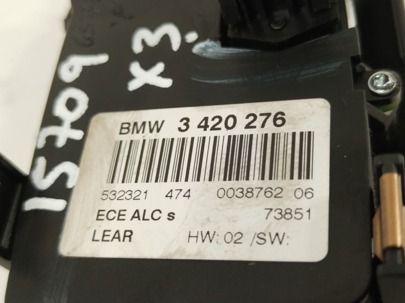 Recambio de mando luces para bmw x3 (e83) 2.0 sd referencia OEM IAM 61313420276 3420276 
